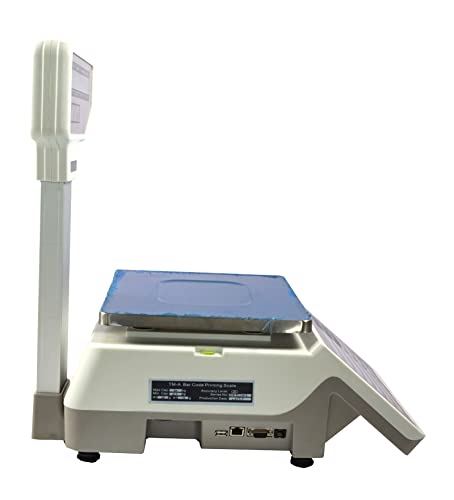 Báscula digital comercial 30kg/66lb con impresora térmica miniatura 4