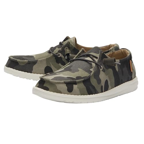 Image of HEYDUDE Wendy Basic | Women's Shoes | Women Slip-on Loafers | Comfortable & Light-Weight
