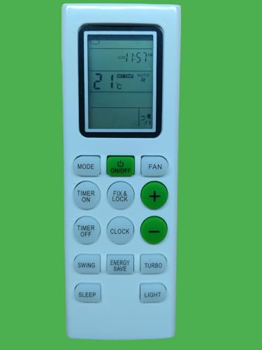 Image of AMAZOR Air Conditioner Remote Compatible for (Blue Star Split AC Remote 226A)