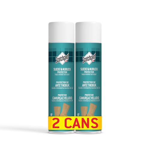 Scotchgard Suede & Nubuck Protector, 2 Cans x 400ml