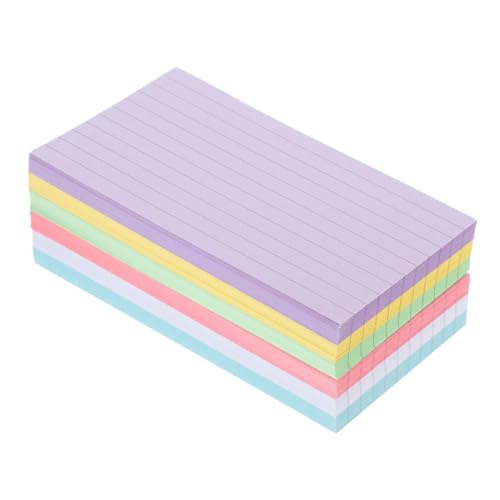 Bloc-notes à fiches Bristol Hemobllo de 300 feuilles pour petit carnet de notes quotidien de bureau