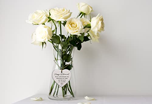 Retirement-Gifts-for-Woman-Never-Underestimate-Happy-Retirement-Appreciation-Gift-Ornament-Keepsake-Sign-Heart-Decor-Gift-for-Retired-Women-Coworker-Boss-Nurse-Teacher-Friend-Mom