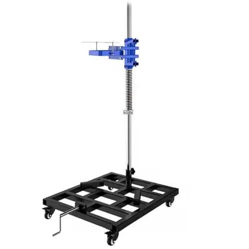 Batidora de paleta eléctrica - Soporte mezclador de hormigón para yeso, cemento, pintura, resina - Incluye herramienta de agitación y soporte de fijación
