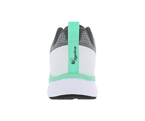 Spira Cloudwalker Women's Athletic Walki Nimbus/Charcoal/Mint - 8.5 Medium4