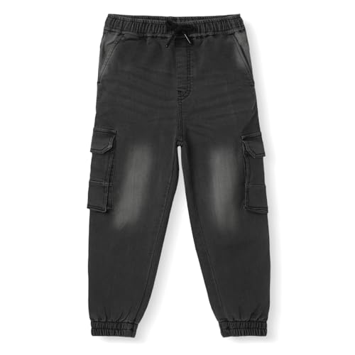 Image of Nautinati Boys Cotton Denim Jeans with Value-Added Detailing | Age 2-10 Years