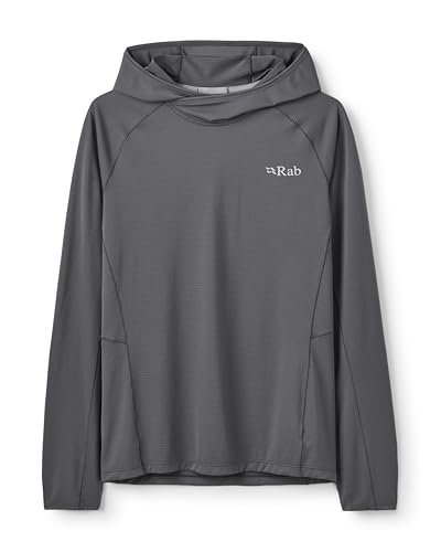 Image of Rab Men's Sonic Hoody - Lightweight Breathable Baselayer Shirt for Hiking & Trail Running