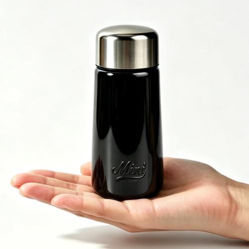 OZXUJCV Mini2 Mini Termo Aislado de Acero Inoxidable, Pequeña Botella 5oz