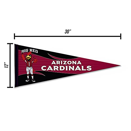 Image of Rico Industries NFL Football Mascot inch 12 inch x 30 inch Felt Wall Decor Pennant - Great for Home /Bed Room /Man Cave Decor