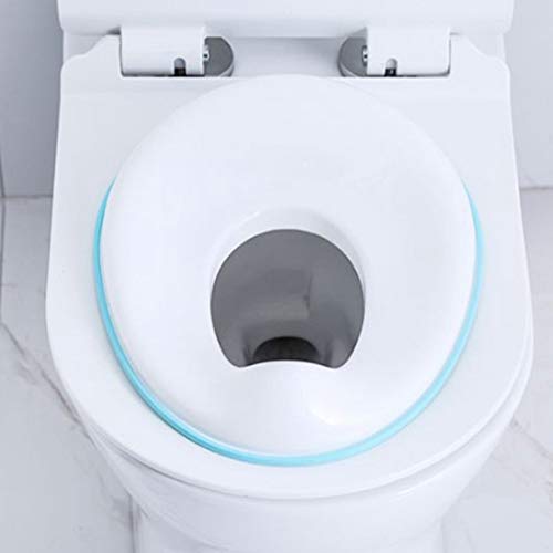 Toilettensitz für Toilettensitzkissen für Kinder, geeignet für runde und ovale Toiletten, Spritzschutz für – Bild 5