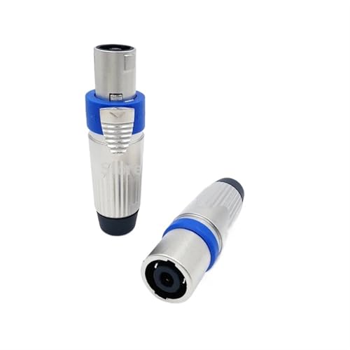 Conector Powercon macho de metal para cables de amplificador de audio 2