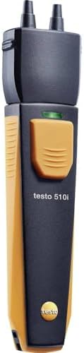 Testo 0560 1510 510I Differential Pressure Manometer Smart and Wireless Probe, 1" Height, 1" Width, 6" Length