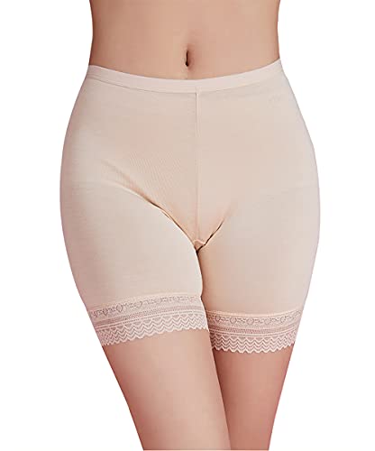 QICEDER Anti sfregamento Pantaloncini Donne Pantaloni di Sicurezza Senza Cuciture Boxer Pizzo...
