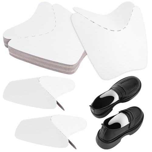 Inserts à chaussures en carton blanc pour le voyage et le rangement saisonnier des chaussures