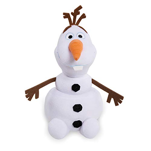 Disney Frozen 15-inch Olaf Plush Stuffed Toy for Kids Ages 3-5, White, Snowman, Officially Licensed Kids Toys for Ages 2 Up