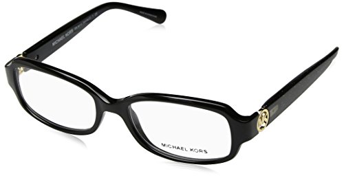 Michael Kors TABITHA V MK8016 Eyeglass Frames 3099-52 - Black/black Glitter MK8016-3099-52