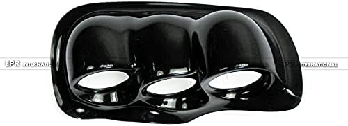 For NISSAN SILVIA S15 Uras Type Dash Mount Triple Gauge Pod 60mm(RHD) Carbon Fiber Modified Tuned Tuning Car Body Parts Kits