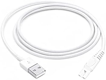 LIANSUM Replacement Finishing Touch Flawless Legs Charger Cord Ladies Legs Razor Shaver USB Cable, Women Electric Trimmer 5V Power Cord White (Only for Finishing Touch Flawless Legs)