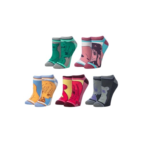 Fruits Basket Boxed Character 5 Pack Ankles Socks