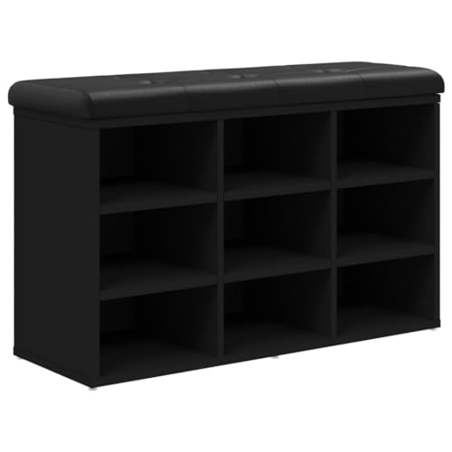 VidaXL Banco Zapatero Madera de ingeniería