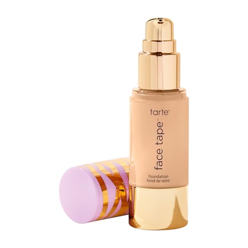 Tarte Face Tape Foundation – Coverage Matte Finish Foundation with Snow Mushroom & Hyaluronic Acid...