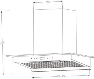 MODA-Germany-60-cm-1180-mhr-Wall-Mount-Auto-Clean-Kitchen-Chimney-MAPPLE-60-2D-German-Technology-3-Speed-Touch-Controlled-Powerful-Italian-Motor-Auto-Clean-Technology-with-Oil-Collector-Cup