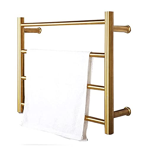 Estante de secado impermeable y toallero eléctrico de pared con calefacción de bajo consumo
