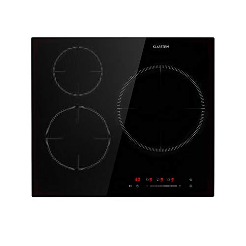 Estufa vitrocerámica 3 puestos 59 cm Empotrable 220 Volts
