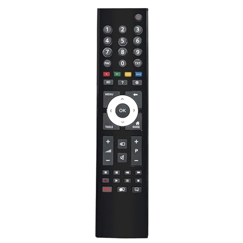 ROLLGAN TP7187 TP7187R Ersatz Fernbedienung Kompatibel mit Grundig LCD TV BL32FLE9130SL 40VLE7230BH 37VLC6110C 47VLE9372BL 32 FLE 9130 SL40 VLE 7230 BH37 VLC 6110 C47 VLE 9372