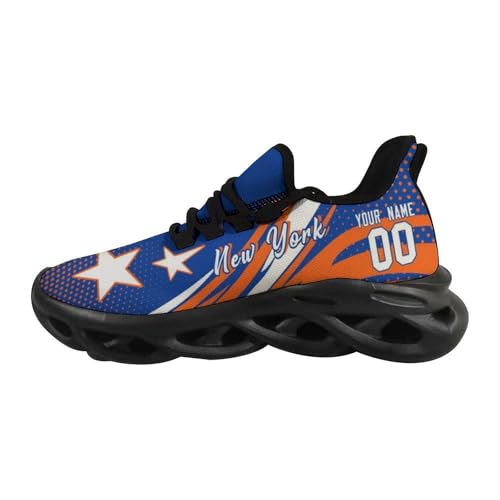 Custom City Basketball Flex Sneakers Personalized Name Number Athletic Shoes Fans Gifts Breathable Casual Shoes for Men Women3