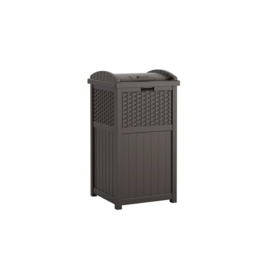 Commercial Outdoor Trash Can Hideaway