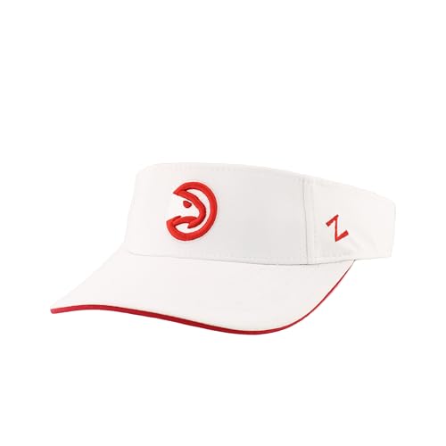 Image of ZHATS NBA Unisex-Adult NBA Officially Licensed Visor Impact White