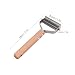 HEEPDD Pet Dematting Comb, Stainless Steel Deshedding Undercoat Rake Shedding Comb and Dematting Tool with Wood Handle for Thick Long Haired Cats Dogs (Dematting)