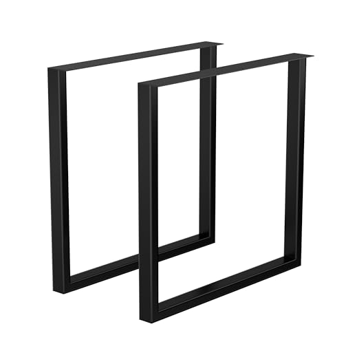 Goyappin Metal Table Legs, 28''Hx 35”W Dining Leg, Heavy Duty