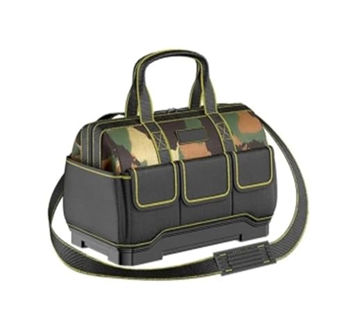 Professional Electrician Tool Bag Reflective Waterproof Multi-Pocket Oxford(17inch)