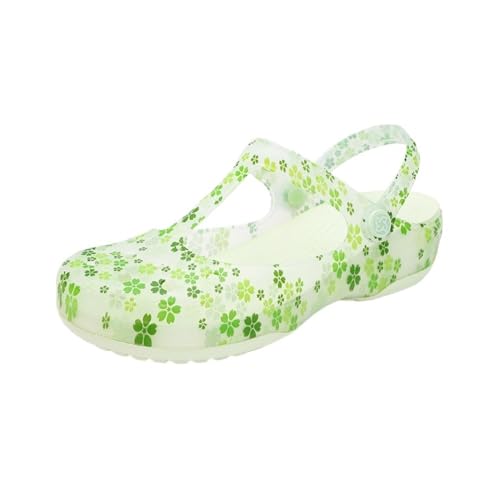 Sandals, Breathable Hole Sandals for Women - Summer Beach Slippers with Thickened Sole Shower Shoes