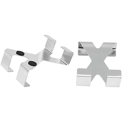 Com-four® 4x ganci per porte in acciaio