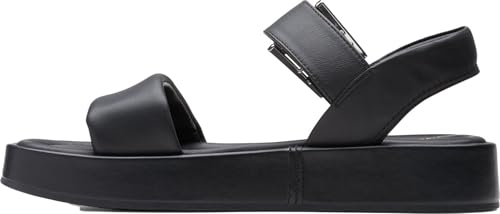 Clarks Women's Alda Strap Flat Sandal2