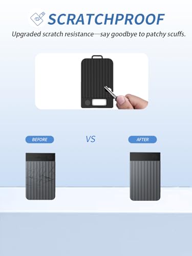 Hülle für PLAUD Note/Plaud Note pro Digitales Diktiergerät, yystao Hart-PC magnetische Schutzhülle, Staubdicht, Stoßfest und Langlebig, Schwarz