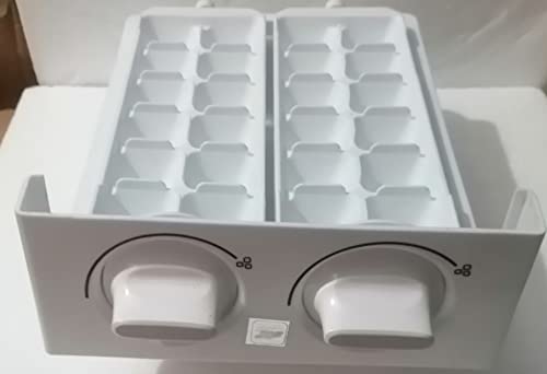 Image of Movable Twister Ice Tray Compatible with Whirlpool Proton Refrigerators Ice Cube Tray Match & Buy Fridge Door Shelf