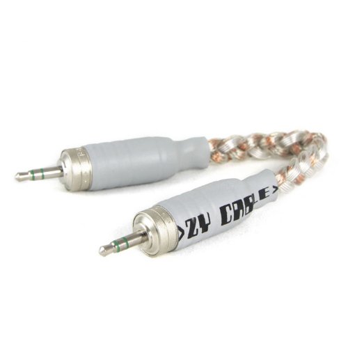 ZY HiFi Cable Silver Cable 3.5mm Male to Male Stereo Audio Cable Noah's Ark & Plug CANARE F12 ZY-009