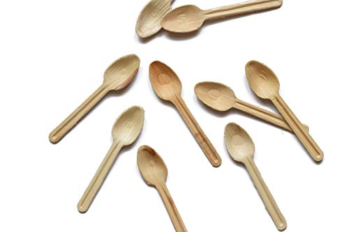 Lot de 25 cuillères à tête profonde | COMPOSTABLE, BIODEGRAADABLE, ÉCOLOGIQUE | Robuste et robuste | 25 pièces Cover