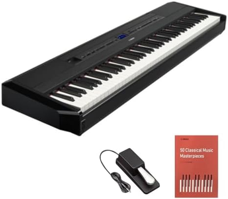 Amazon | ヤマハ YAMAHA 電子ピアノ Pシリーズ 88鍵盤 ブラック P-125B  