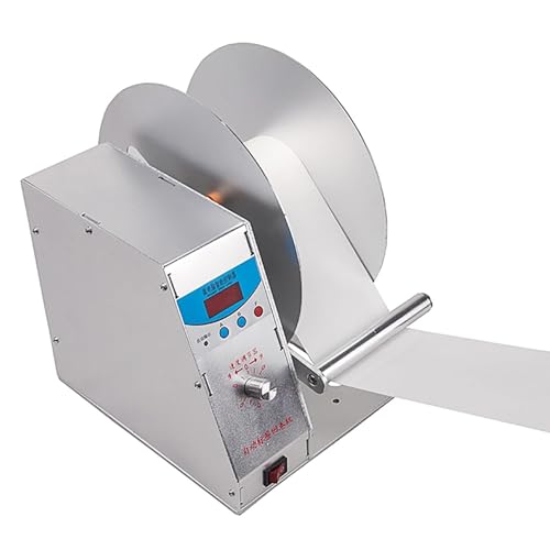 Máquina rebobinadora automática de etiquetas con velocidad ajustable y círculos contables para una gestión eficiente de etiquetas en venta al por menor y fabricación