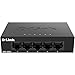 Produktbild D-Link DGS-105GL 5-Port Gigabit Unmanaged Desktop Switch, Lüfterlos, Low-Profile, Metallgehäuse, Plug-and-Play, 802.3az EEE