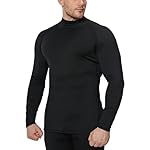 5 or 4 Pack Men's Thermal Turtle Mock Neck Shirts, Long Sleeve Compression Shirts Fleece Lined Undershirt Base Layer Tops - Image 2