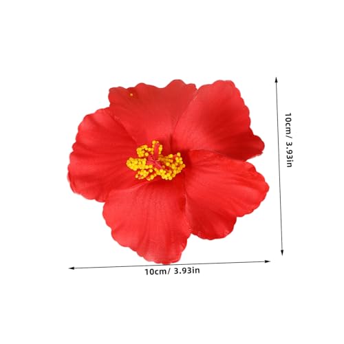 Barrettes fleurs colorées en lot de 3 : épingles décoratives solides et légères - 2