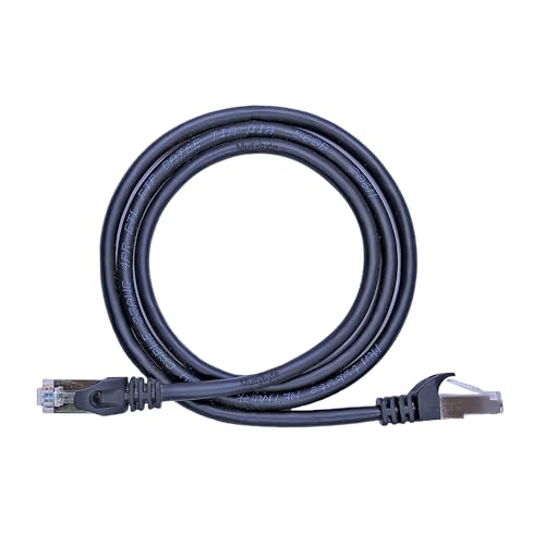 Image of MULTYBYTE 1M CAT-6A 23 AWG Shielded foiled twisted pair (SFTP) Patch Cable | Ethernet Cable High Speed- 10 Gigabit per Second Speed- Compatible with Routers, Computers, Laptops, TV, CCTV
