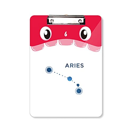 Dossier à tête plate aries constellation pour organiser vos cours de design A4