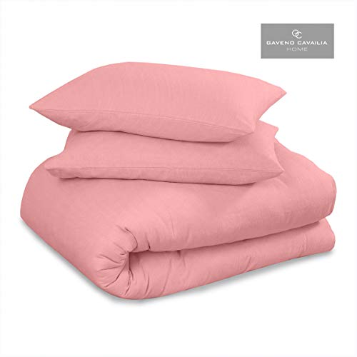 Gaveno Cavailia Premium Quality Plain Dyed Thermal Flannelette Fitted Sheet, Soft & Cosy 100% Brushed Cotton Flannel Linen - Image 4