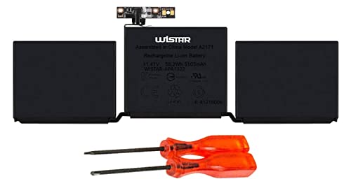 Image of WISTAR A2171 Laptop Battery for MacBook Pro 13-inch A2159 (EMC 3301)(Mid 2019) A2289 A2338 MUHN2LL /A MUHP2LL /A MUHQ2LL /A MUHR2LL /A MUHR2LL /B MacBook Pro 13 Inch Two Thunderbolt 3 A2159 MUHR2LL